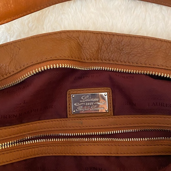 Ralph Lauren Chocolate Brown Hobo Bag - Picture 3 of 4